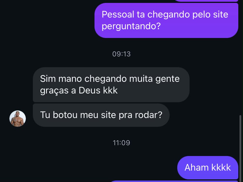 Depoimento de cliente 1