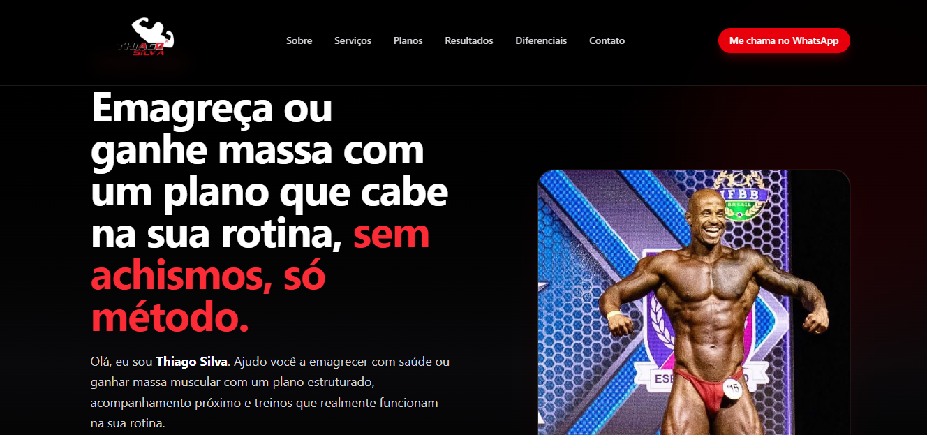 Página de Thiago Silva
